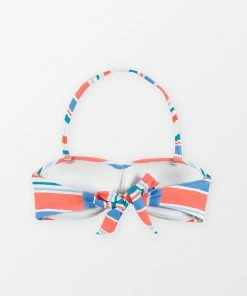 CUPSHE Portofino Escape Molded Twist Bandeau Bikini Top Bikinis