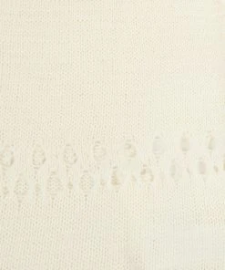 CUPSHE Tatum V-neck Crochet Open Front Cover-up Dress