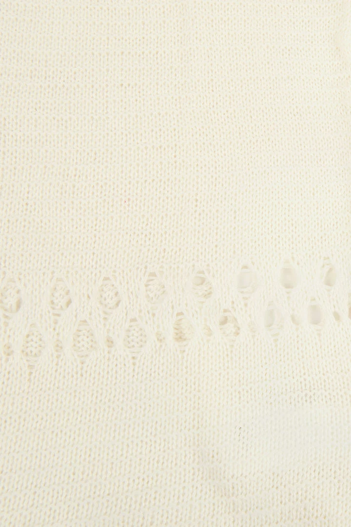 CUPSHE Tatum V-neck Crochet Open Front Cover-up Dress