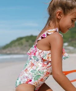 CUPSHE Keep It Cool Scoop Ruffles One Piece