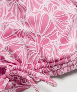 CUPSHE Abigayle Jacquard Drawstring Side Halter Tankini