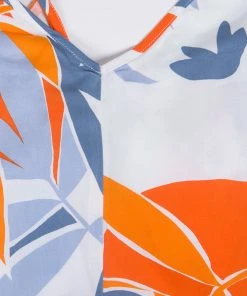 CUPSHE Accs & Clothing Meagan Leafy V-neck Criss Cross Jumpsuit