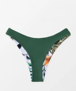 CUPSHE Bikinis Galilea Green Low Waisted Bikini Bottom
