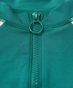 CUPSHE Egypt Hawaiian Print Front Zipper Long Sleeve Tankini Swimwear UP TO 70% OFF