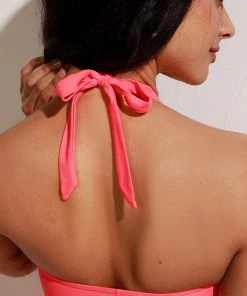 CUPSHE Summer Of Love V Neck Halte Tankini