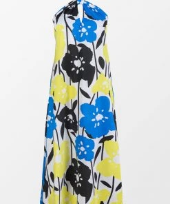 CUPSHE Eryn Removable Straps Halter Neck Tie Cut Out A-Shape Dress Dresses