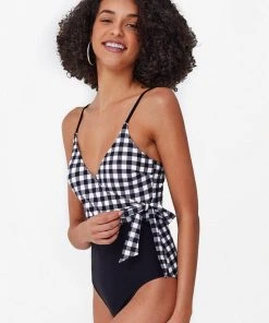 CUPSHE One Pieces Izzy Gingham One Piece Swimsuit
