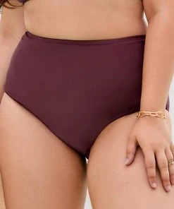 CUPSHE Arizona Road Trip Retro High Waist Bikini Bottom Plus Size