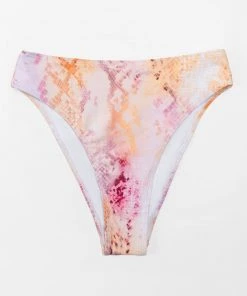 CUPSHE Viper Room Cheeky High Leg High Waist Bikini Bottom Bikinis