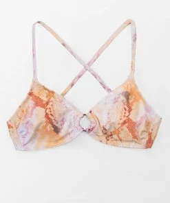 CUPSHE Viper Room Front Ring Bralette Bikini Top Swimwear BOGO 40% OFF