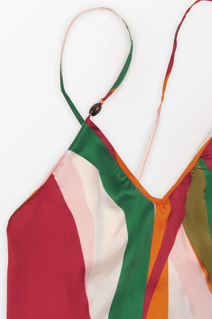 CUPSHE Joanne Backless Tie Dress