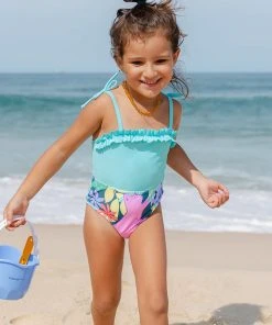 CUPSHE Lanirescert Girls Swim One Piece Swimsuit One Pieces