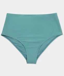 CUPSHE Seaside Holiday High Waist Tummy Control Plus Size Bikini Bottom