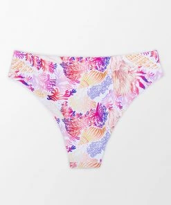 CUPSHE Swimwear UP TO 70% OFF Octavia Coral Print Bikini Bottom