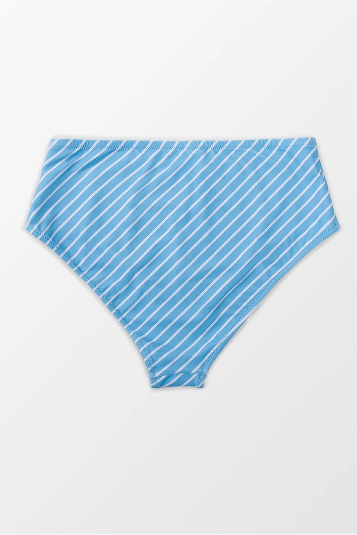 CUPSHE Swimwear UP TO 70% OFF Julie Blue Striped Plus Size Bikini Bottom