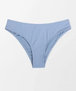 CUPSHE Ayla Blue Low Waisted Bikini Bottom