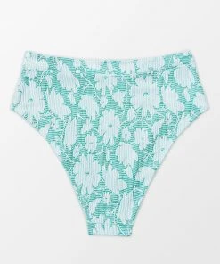 CUPSHE Jane Floral High Waisted Bikini Bottom Bikinis