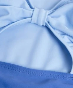 CUPSHE Malayah V-neck Knot Long Sleeve One Piece Swimsuit