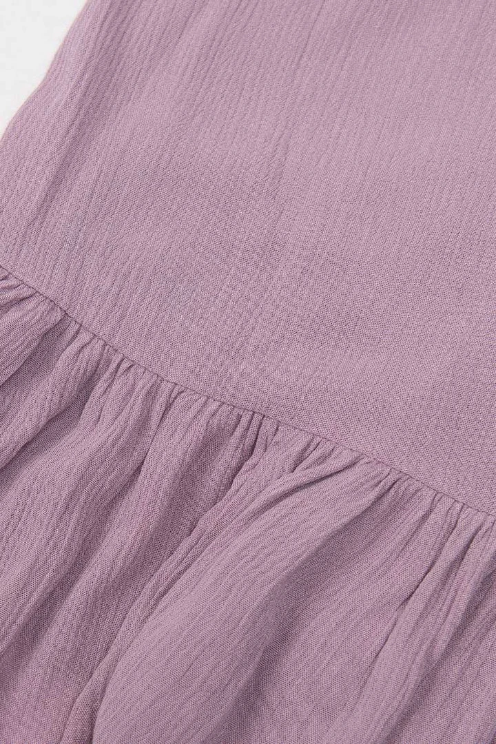 CUPSHE Louise V-neck Backless Ruched Slip Dress