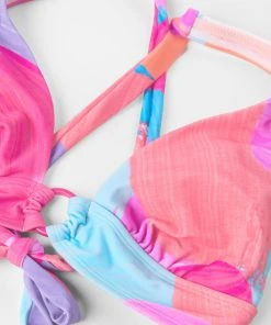 CUPSHE Abstract Expressions Tall Tri And Classic Hipster Bikini Set Bikinis