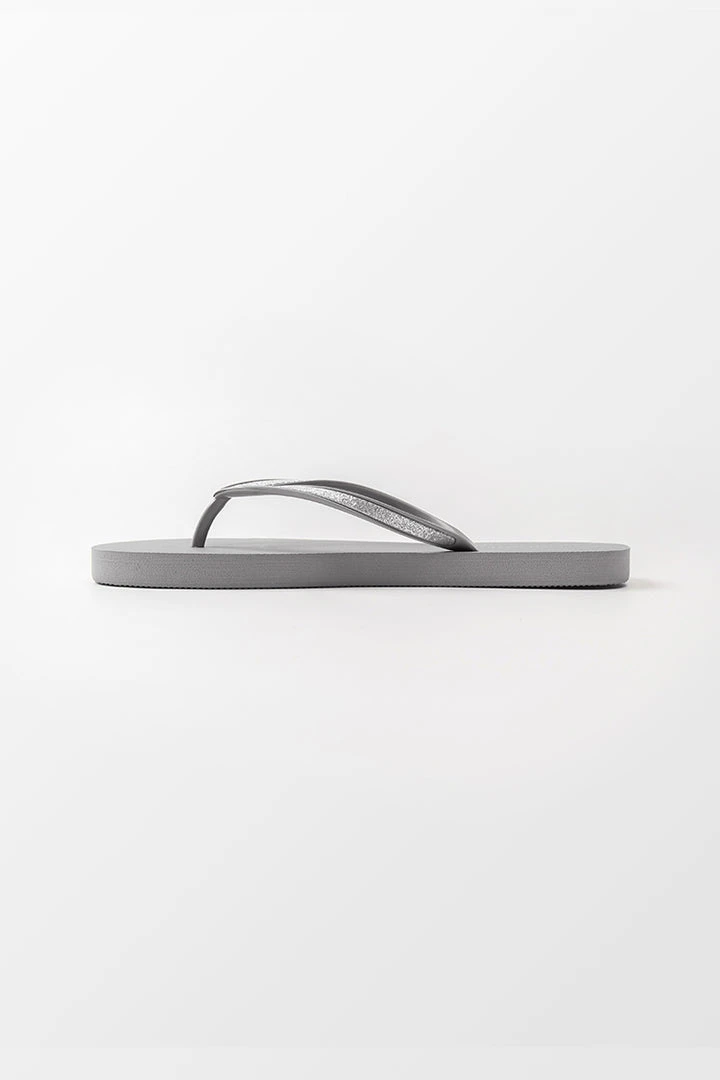 CUPSHE Accs & Clothing Slate Grey Flip Flops