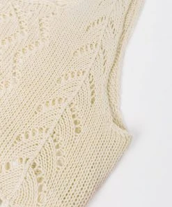 CUPSHE Cover Ups Nikky Round Neck Wide Straps Braided Tassel Cover Up