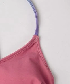 CUPSHE Beachy Ombre Cross Back One Piece Swimsuit