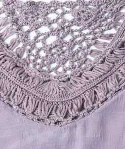 CUPSHE Sadie Crochet Fringe Half Sleeve Cover Up Cover Ups