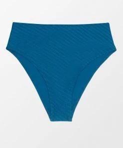 CUPSHE Tayler Textured High Waisted Bikini Bottom