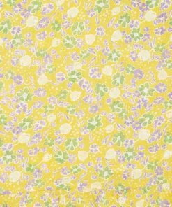 CUPSHE Dresses Alianna Yellow Ditsy Puff Sleeve Dress