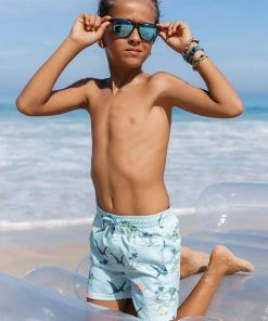 CUPSHE Swimwear BOGO 40% OFF Dino Daze Boys’ Adjustable Volley Shorts