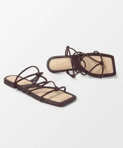 CUPSHE Flirt Square Toe Double-strap Sandals Accs & Clothing
