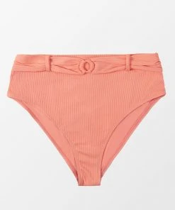 CUPSHE Swimwear UP TO 70% OFF Janet O-ring Belt High Waisted Plus Size Bikini Bottom