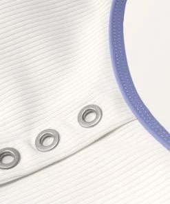 CUPSHE Samara Rib White Cut-out One Piece Swimsuit One Pieces