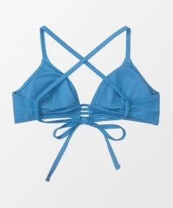 CUPSHE Peyton Hollow Out Criss Cross Back Tie Bikini Top Swimwear UP TO 70% OFF
