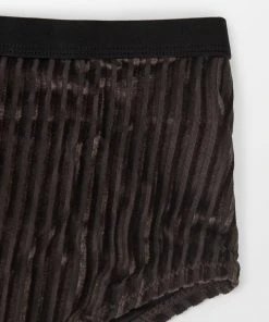 CUPSHE Dark Brown Smocked Bikini Bikinis