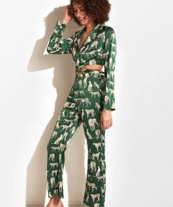 CUPSHE Graciela Animal Pattern Matching Set Accs & Clothing