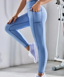 CUPSHE Staycation High Waist Seven Eights Leggings Accs & Clothing