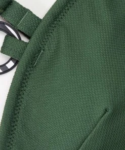 CUPSHE Swimwear UP TO 70% OFF Malani Army Green O-ring Low Waisted Bikini