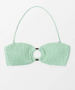 CUPSHE Bikinis Destini Smocked O-ring Bikini Top