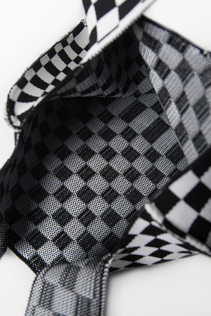 CUPSHE Accs & Clothing Cityscape Plaided Tote Bag