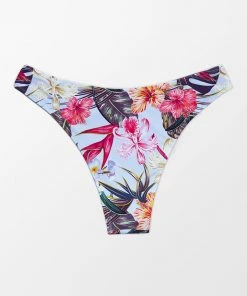 CUPSHE Bikinis Amira Tropical Reversible Bikini Bottom