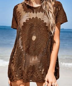 CUPSHE Cover Ups Katelyn Ethnic Print Cover Up