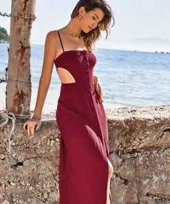 CUPSHE Dresses Elan Cut Out Backless Dress