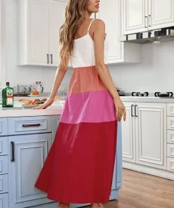 CUPSHE Zsazsa Thin Straps Tie Waist Drawstring Slip Dress