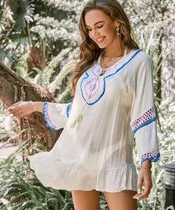 CUPSHE Summer Dresses 2022 Valda Scoop Crochet Short Cover Up