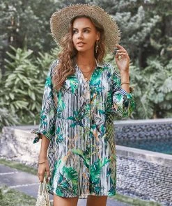 CUPSHE Carlene Button Loose Waisted Shirt