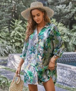 CUPSHE Carlene Button Loose Waisted Shirt