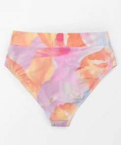 CUPSHE Swimwear BOGO 40% OFF Tinley Abstract Print Plus Size Bikini Bottom