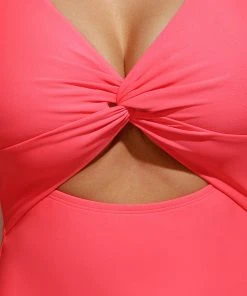 CUPSHE Summer Of Love Cut Out One Piece Swimsuit